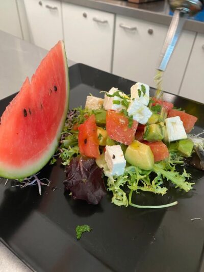 Unser Wassermelonesalat